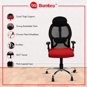 BAMBRO B016 OFFICE CHAIR WITH ADJUSTABLE ARMSET 1