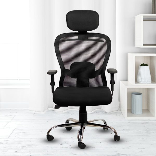 BAMBRO B018 OFFICE CHAIR WITH ADJUSTABLE ARMSET