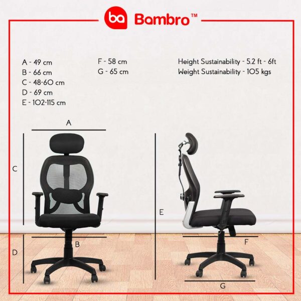 BAMBRO B031 OFFICE CHAIR