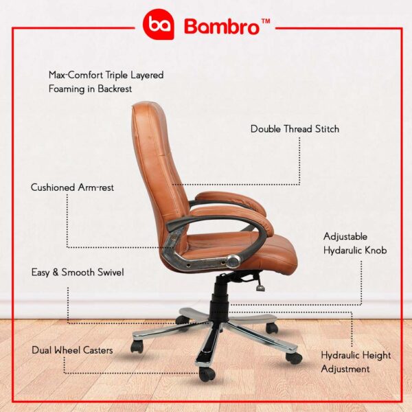 BAMBRO B034 OFFICE CHAIR 2