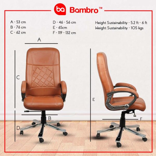 BAMBRO B034 OFFICE CHAIR 2