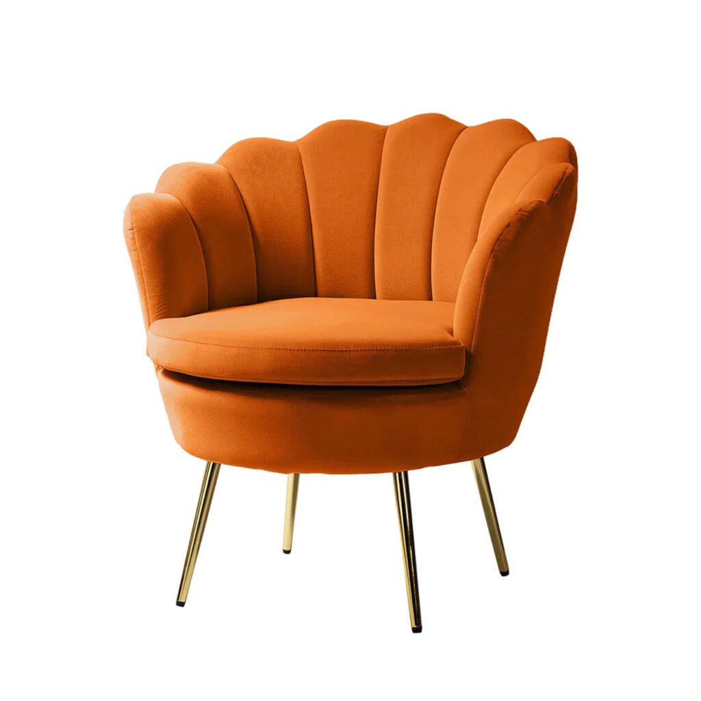 Mesh chair Orange